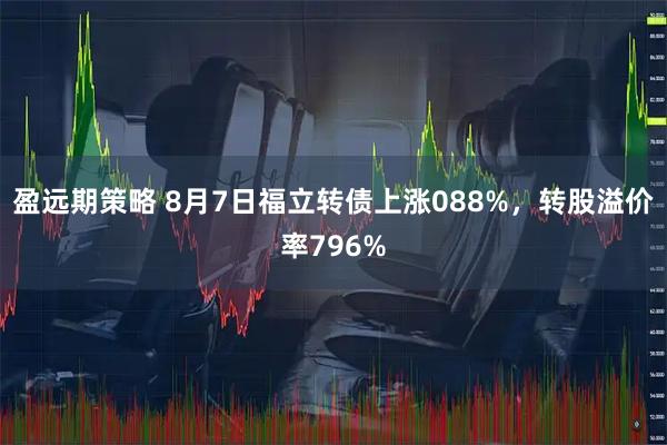 盈远期策略 8月7日福立转债上涨088%，转股溢价率796%
